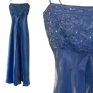 Morgan & Co. Women's Blue Dress